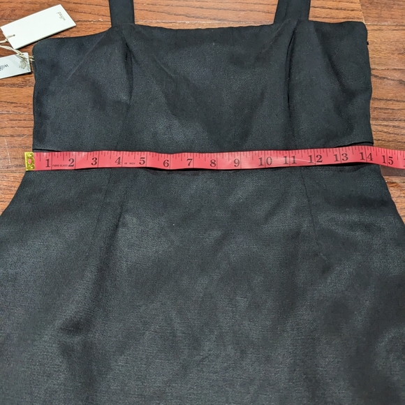 BNWT Aritizia Wilfred Rosemond Dress - black - size 6 - Picture 4 of 13